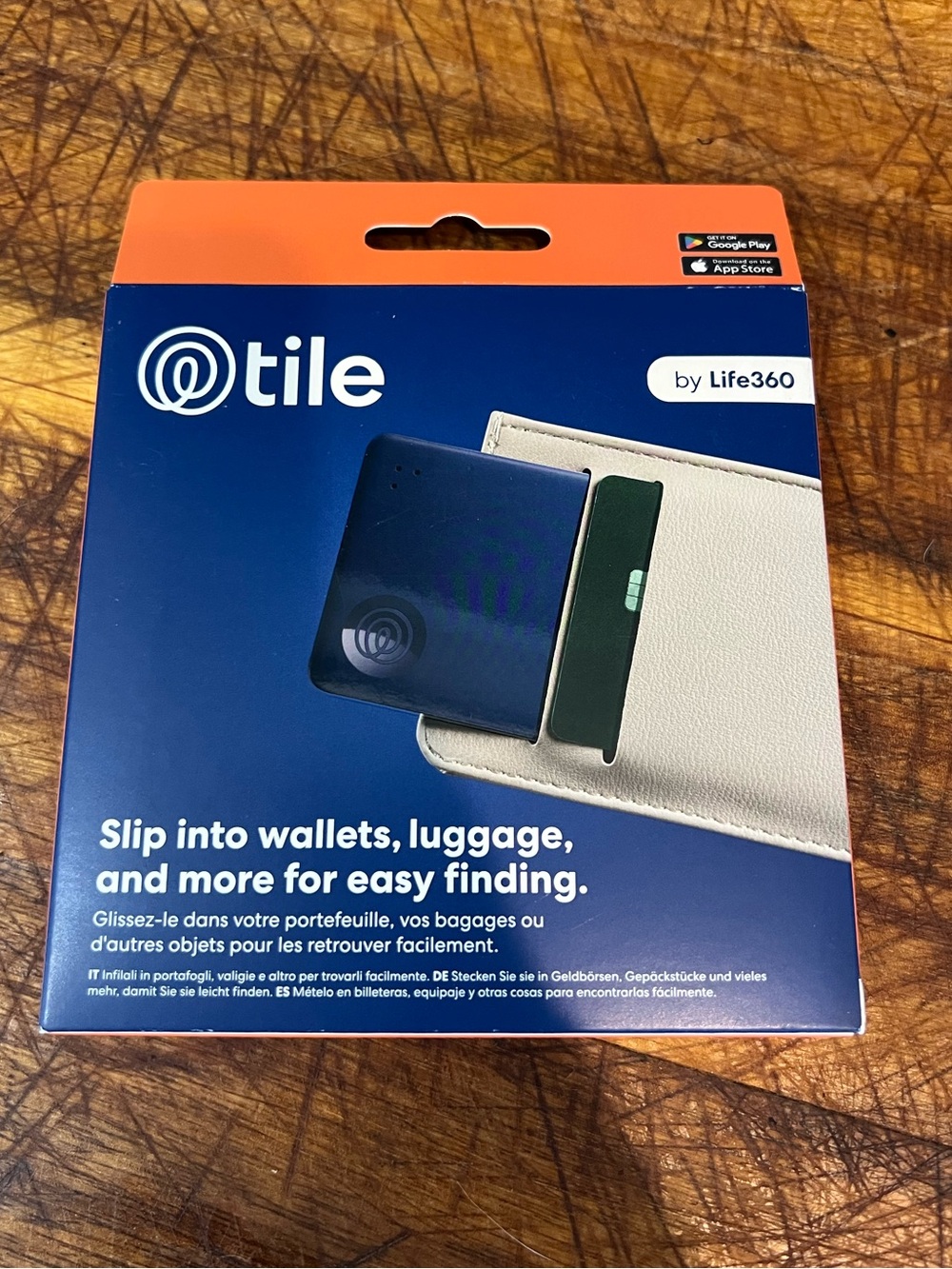Lot of 3 NIB Tile Slim Wallet Tracker Cards Bluetooth Item Locator Black
